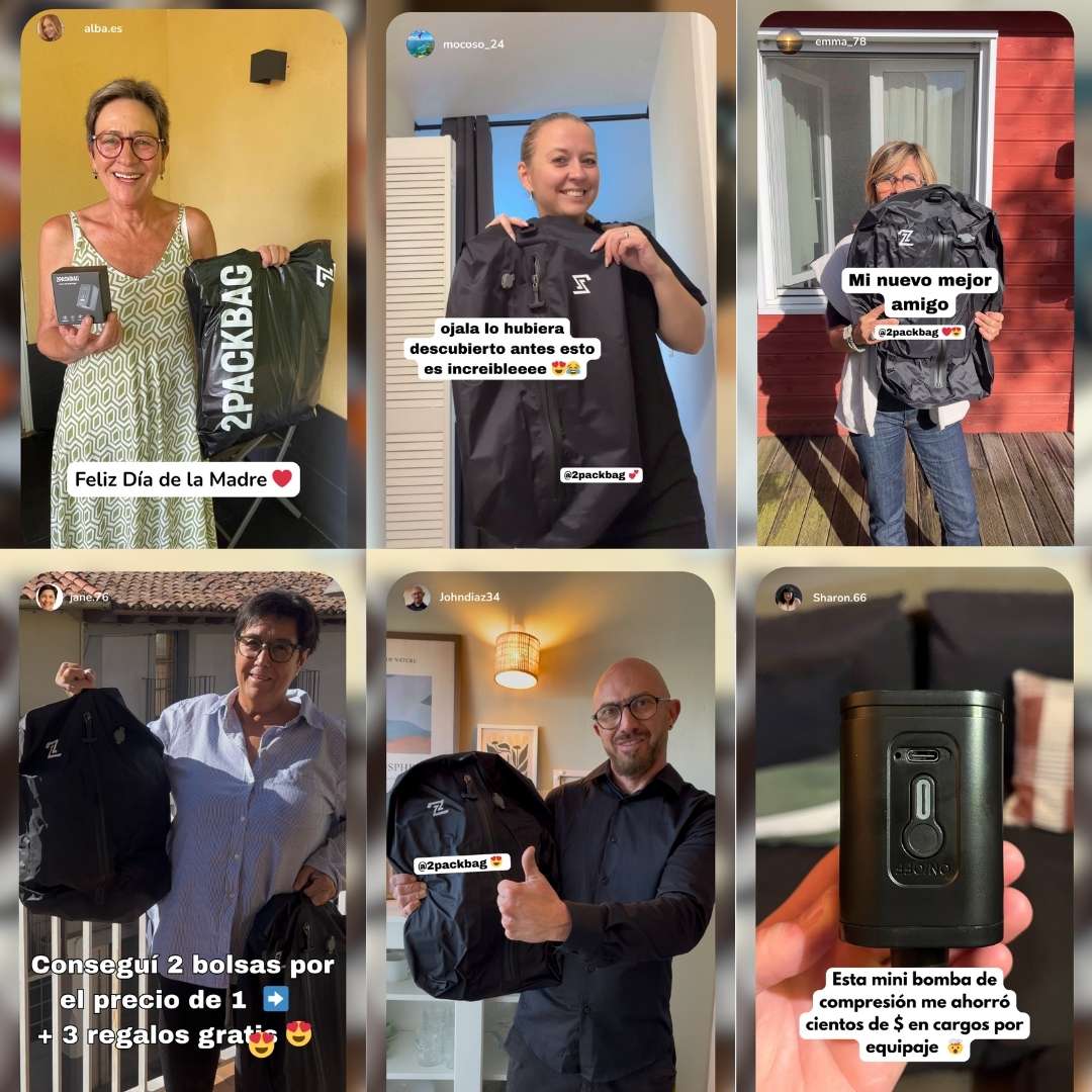 2PackBag™ - Empaque más & Pague menos 2PackBag